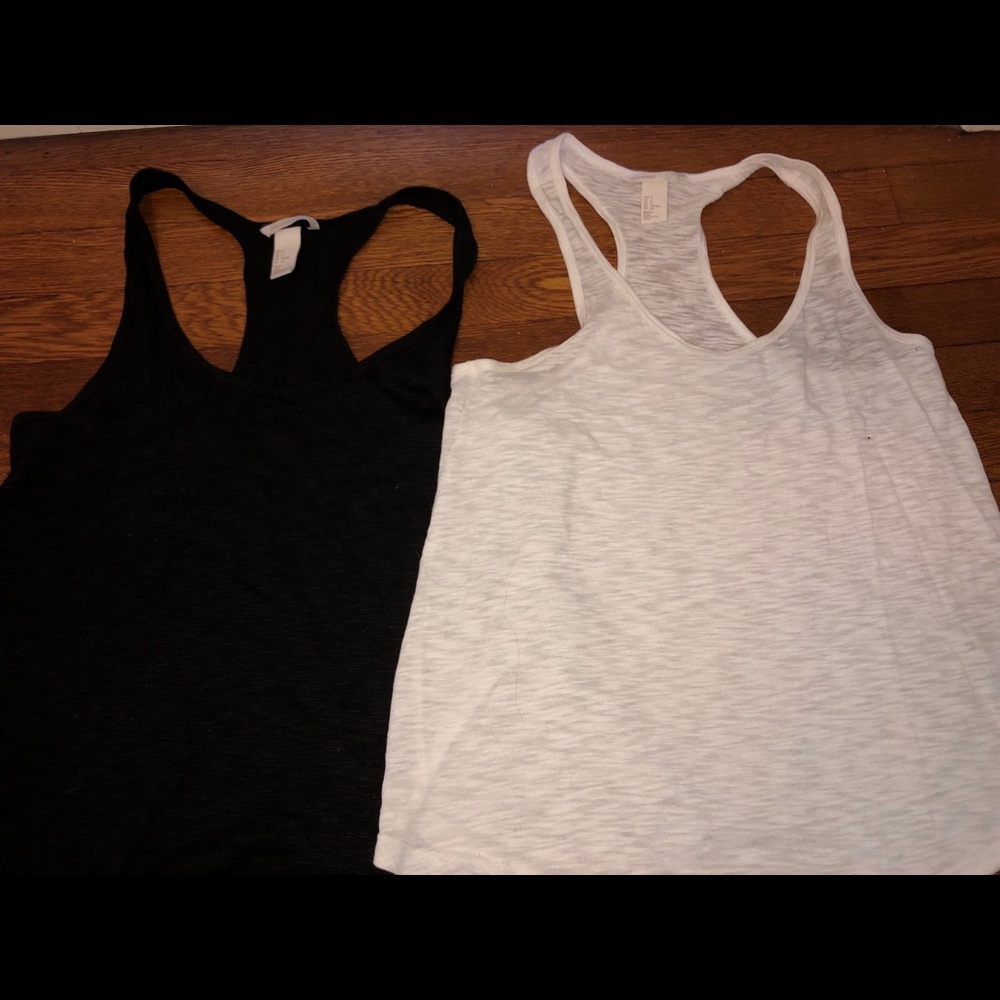 H&M Basic Racerback tank tops